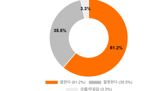 이재명 대통령, 국정수행 평가 긍정 61.2%·부정 35.5% [에이스리서치]